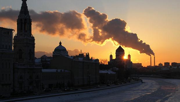 Скрепи замерзають. Фото: РИА Новости.