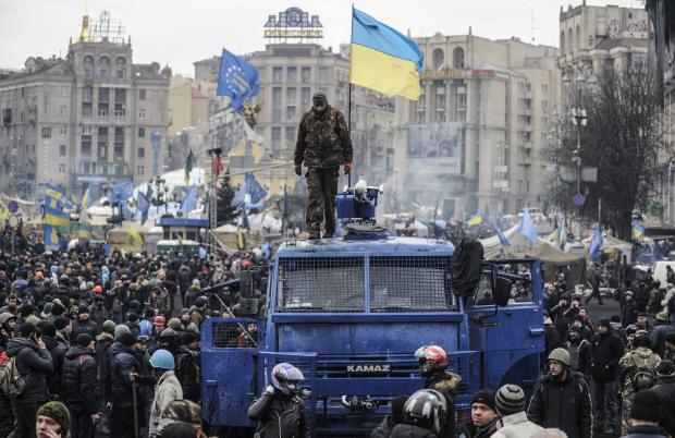 Майдан Незалежності. 2014 рік. Фото: Сегодня.