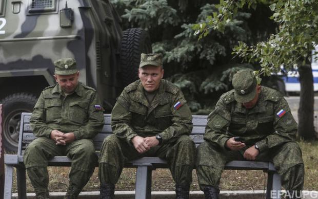 Російські кадрові військові на Донбасі. Фото: ЕРА.