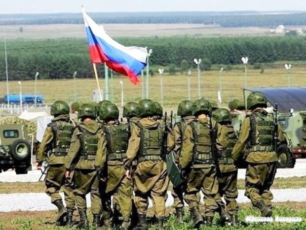Російські військові на Донбасі. Фото: Вголос.