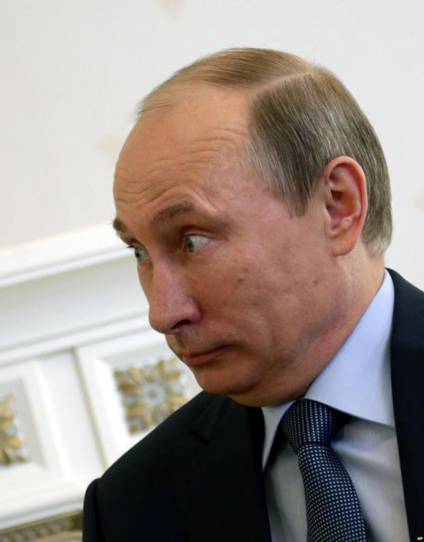 Чи довго ще Путіну бути легітимним президентом? Фото: соцмережі