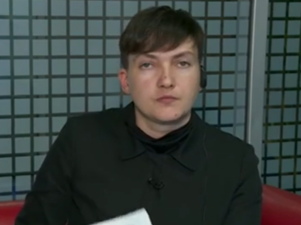Надія Савченко. Фото:скрін відео