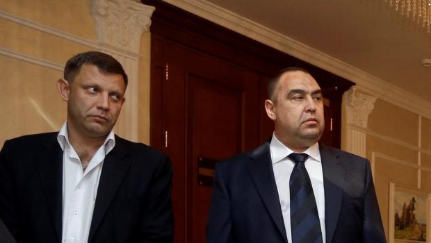 Ватажки терористів Захарченко і Плотницький. Фото:bdzhola.com