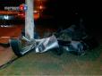 Страшна ДТП у Маріуполі: Автомобіль розтрощило, загинув військовослужбовець ЗСУ (фоторепортаж)