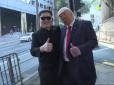 Дональда Трампа і Кім Чен Ина помітили на вулицях Гонконгу (відео)