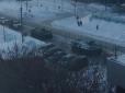 Обычное, морозное утро в Новосибирске. Накануне митинга против повышения тарифов ЖКХ - Злий одесит (фото)