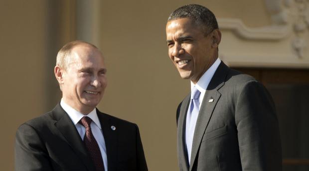 В.Путін і Б.Обама. Фото: RT.com.