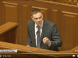 Парубій зупинив виступ Долженкова і закликав говорити державною мовою (відео)
