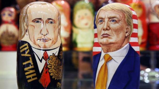 Путін і Трамп. Ілюстрація:BBC