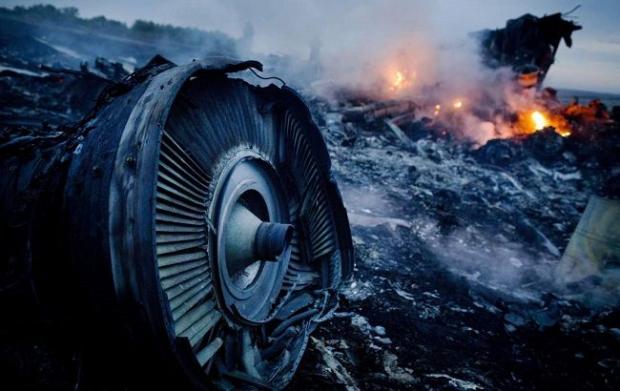 Місце катастрофи "Боїнга" на Донбасі. Ілюстрація:РБК-Украина