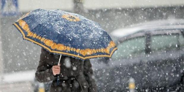 В Україну йдуть дощі з мокрим снігом. Фото: НикВести.