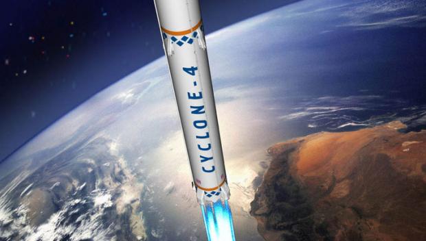 Українська ракета "Циклон-4". Ілюстрація:www.nkau.gov.ua