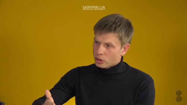 Гончаренко розповів про тестя. Фото: скріншот з відео.