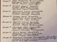 Савченко на своїй сторінці показала список 34 полонених співвітчизників