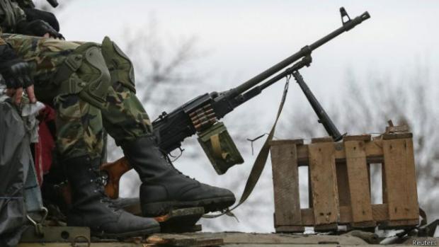 Бойовик на Донбасі. Ілюстрація:http://np.pl.ua/