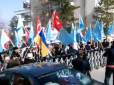 Проти Путіна: В Анкарі сьогодні влаштували акцію протесту під посольством РФ (відео)