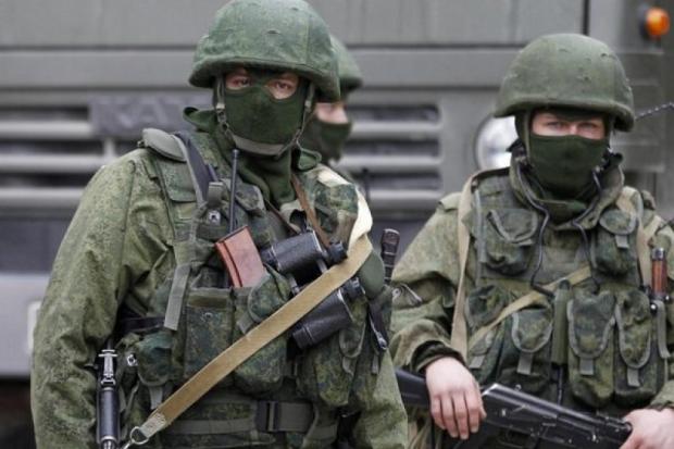 Російські військові на Донбасі. Фото: 5 канал.