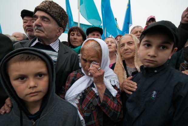 Кримські татари. Ілюстрація:www.dailymail.co.uk