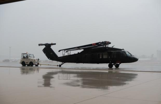 5 вертольотів Blackhawk ВПС США для батальйону НАТО прибули в Латвію 05