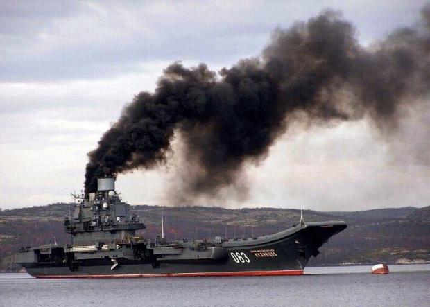 Авіаносний крейсер "Адмірал Кузнєцов". Ілюстрація:http://vesti-ukr.com