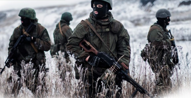 Російські війська на Донбасі. Фото:http://uacrisis.org/