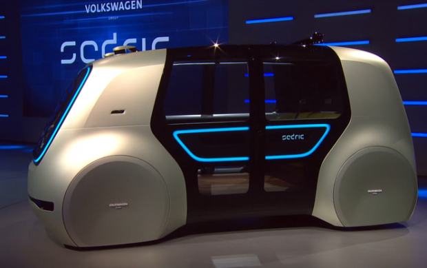 Прототип безпілотного автомобіля отримав назву Sedric (self-driving car)