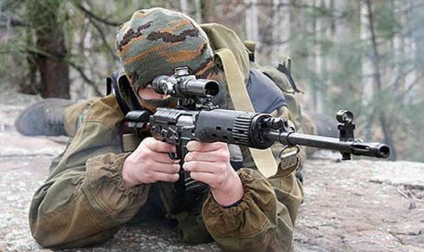 На Донбасі ліквідували снайпера-росіянина. Фото: Преса України.