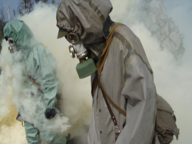 Експерти ООН попередили про хімічну загрозу в зоні бойових дій на Донбасі. Ілюстрація:warsonline.info