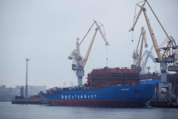 Будівництво російського атомного криголама “Арктика”