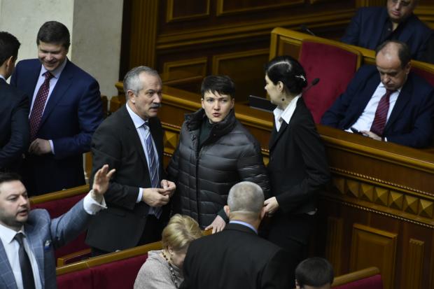 Савченко у ВР. Фото:https://strana.ua/