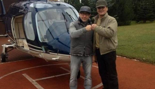 Геннадій Кернес зі своїм російським другом. Фото: соцмережі.