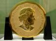 У Берліні з музею потягли 100-кілограмову золоту монету із зображенням королеви Єлизавети ІІ