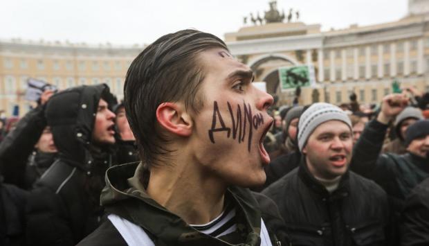 У Росії пройшла хвиля антикорупційних мітингів. Ілюстрація:DT.ua