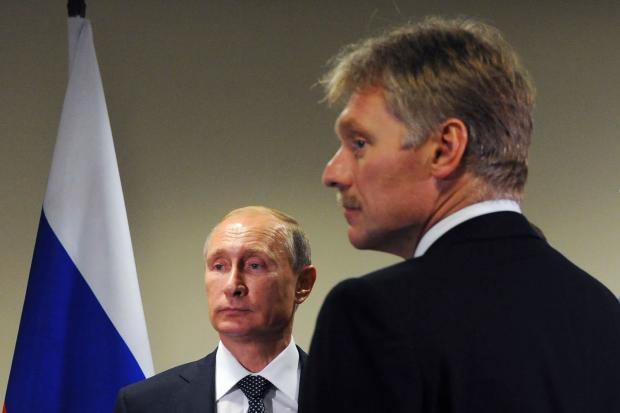 В.Путін і Д.Пєсков. Фото: Корреспондент.