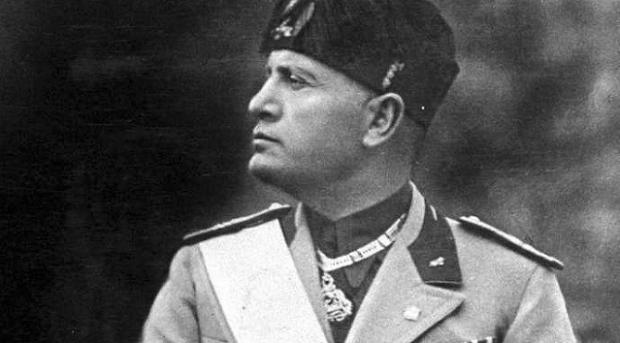 Беніто Муссоліні був фашистом, але зовсім не страшним. Архівне фото.