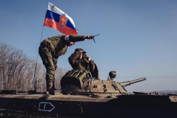 Російські бойовики на Донбасі. Фото: соцмережі.