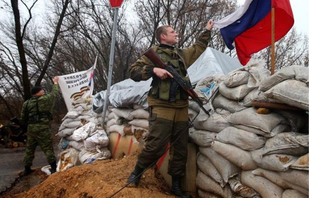 Російські бойовики на Донбасі. Фото: DT.ua.