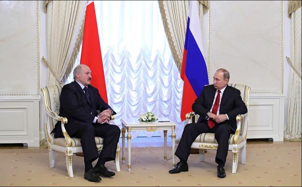 Лукашенко та Путін. Фото: Naviny.by.