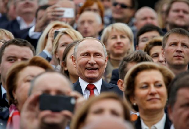 Дії Путіна продовжують схвалювати 82% росіян. Ілюстрація:https://www.unian.ua/
