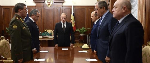 Засідання за головування Путіна. Фото: newsbalt.ru
