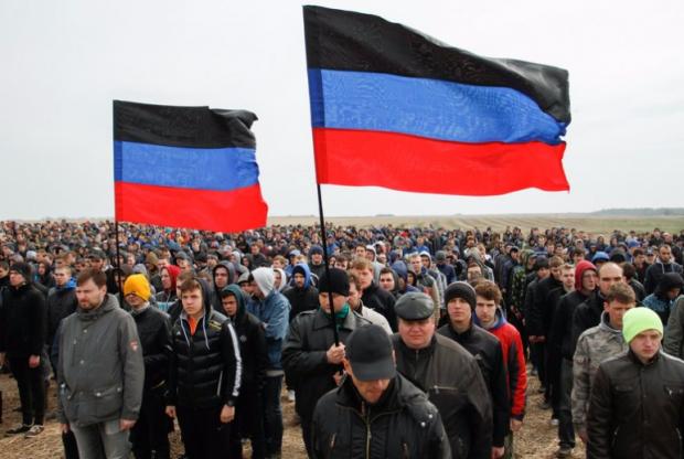 Мобілізовані жителі "ДНР". Фото: dsnews.ua