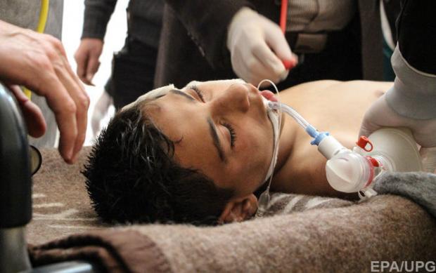 Наслідки хімічної атаки в Сирії. Ілюстрація:http://nv.ua/
