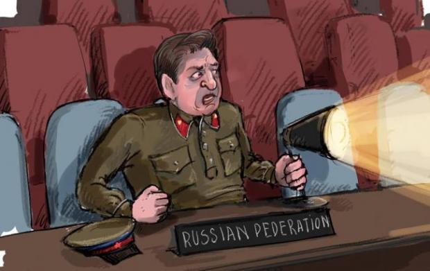 Карикатура Георгія Ключника. Фото: facebook.com/zora.klucnik.