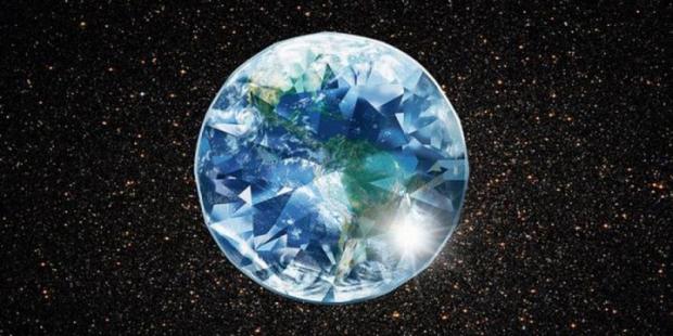 Вчені виявили таємничу алмазну планету. Фото: Хроника.