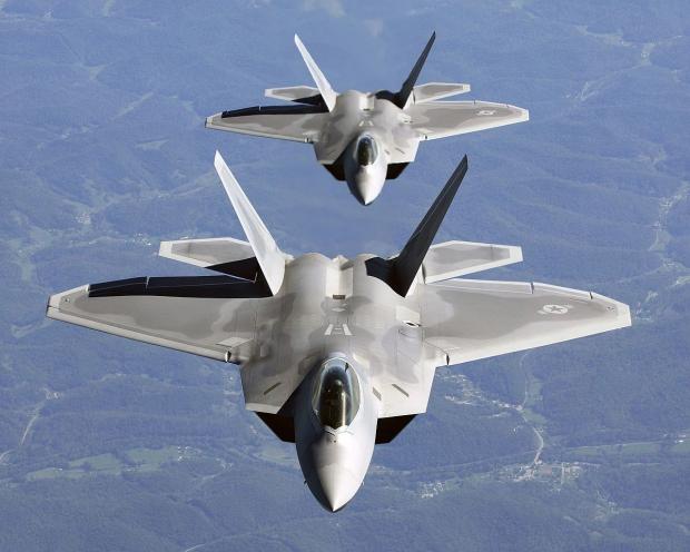Винищувачі F-22.Ілюстрація:https://uk.wikipedia.org/