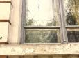 Понівечили вікна Українського інституту національної пам`яті (фото)