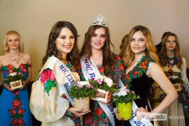 Переможниці конкурсу краси в Луцьку. Фото: Фейсбук.