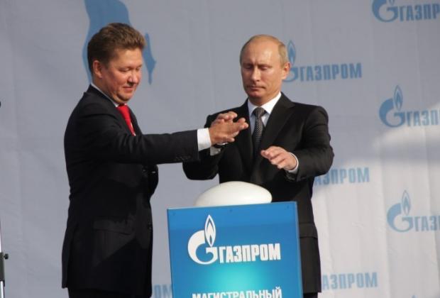 О.Міллер та В.Путін. Фото: РИА Новости.