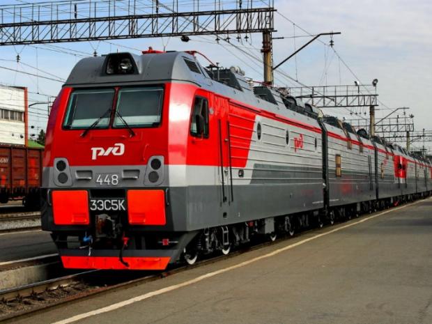 Поїзд РЖД. Фото: nokstv.ru