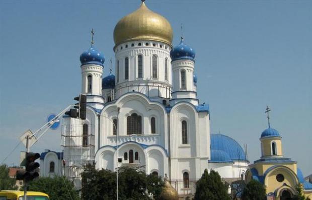 Кафедральний православний собор в Ужгороді. Ілюстрація:www.mukachevo.net